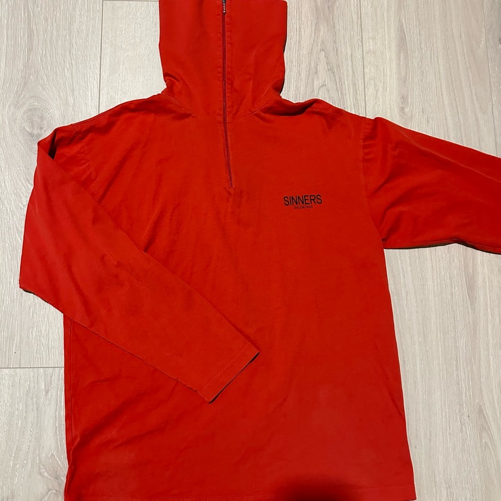 Balenciaga Zip up Tirtleneck
